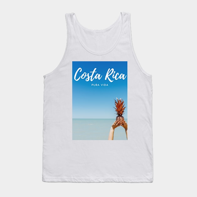 Costa Rica - Pura Vida Tank Top by Juggahnaut